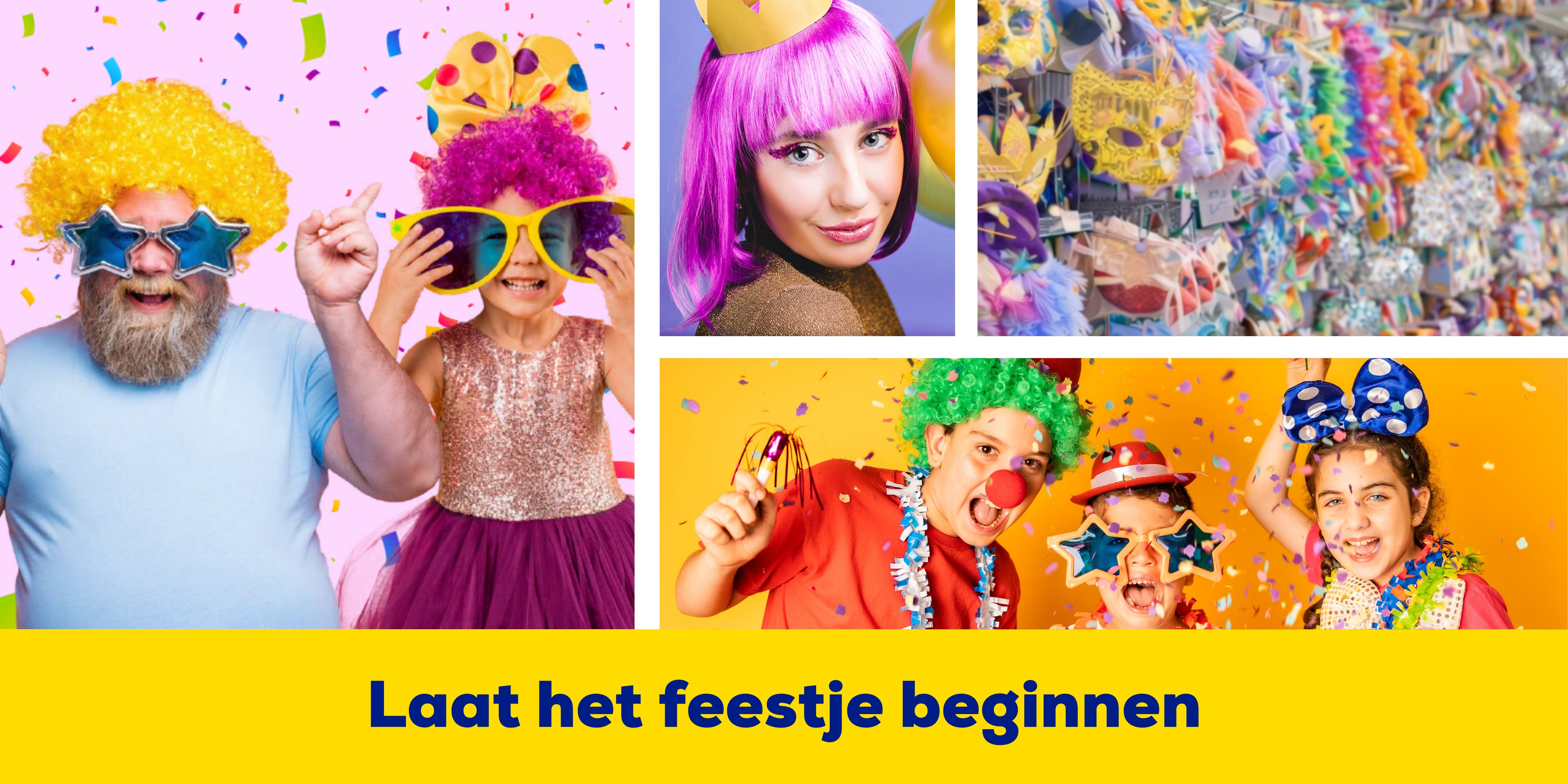 Laat het feestje beginnen